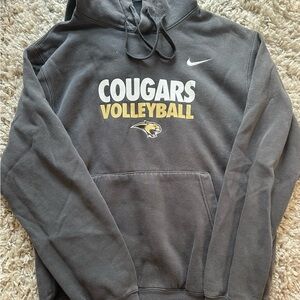 Nike Cougars Volleyball Gray Hoodie